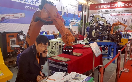 中非經(jīng)貿(mào)港前往臺州機床車展宣傳，為企業(yè)提供外經(jīng)貿(mào)綜合服務