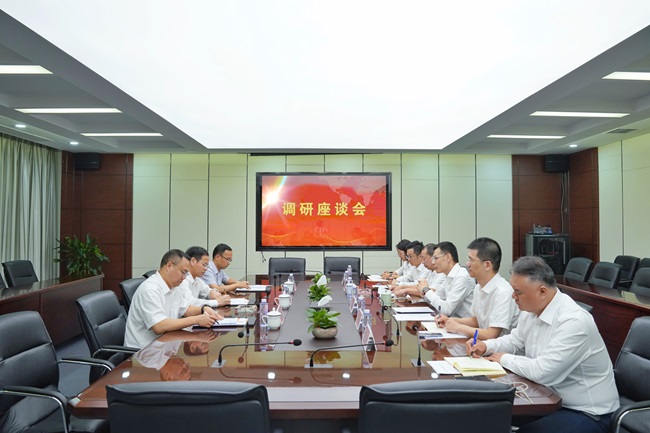 省國貿(mào)集團黨委副書記、董事鄭偉一行調(diào)研中非經(jīng)貿(mào)港